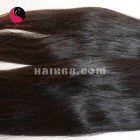 10 inch Hand Tied Human Hair Wefts Straight Double