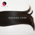 14 inch Hand Tied Remy Weft Hair Extensions Straight Double