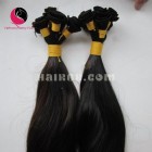 18 inch Hand Tied Wefted  Hair Extensions Straight Double