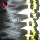 24 inch Hand Tied Remy Weft Hair Extensions Straight Double