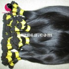 28 inch Hand Tied Human Hair Weft Straight Double