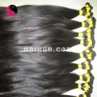 30 inch Hand Tied Weft Hair Extensions Straight Double