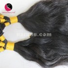 14 pouces main attachés remy weft extensions de cheveux - ondulé unique