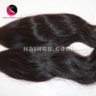 16 inch Hand Tied Remy Hair Weft – Wavy Single