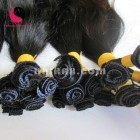 12 inch Hand Tied Remy Hair Weft – Wavy Double
