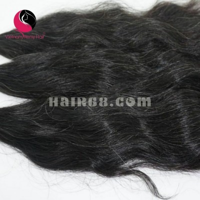 30 inch Hand Tied Weft Hair Extensions – Wavy Double