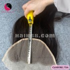 16 inches Vietnamese Straight Hair Free Part Lace Closure 7x4