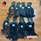 28 inch Virgin Human Hair Extensions - Straight Double