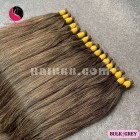 26 inch Gray Straight Hair Extensions - Straight Double