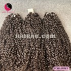 Extensões curly do weave do cabelo humano de 32 polegadas - dobro desenhadas