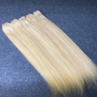 24 polegadas blonde weave cabelo extensões - em linha reta