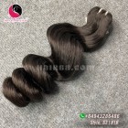 14 pouces paquets de cheveux humains bon marché - ondulé