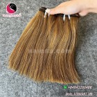 12 inch Cheap Human Hair Extensions Straight Double Drawn