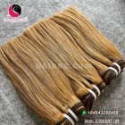 Extensions de cheveux humains bon marché de 12 pouces doubles droites