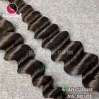 26 pouces paquets de cheveux humains bon marché - ondulé