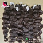 28 pouces paquets de cheveux humains bon marché - ondulé