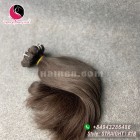 18 pouces cheveux humains bon marché - droit