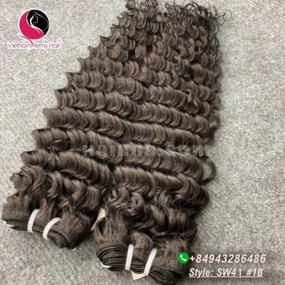 24 inch Best Cheap Human Hair Bundles - Wavy