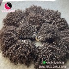 8 polegadas weave encaracolado Remy humana cabelo- única desenhada