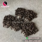 Extensiones baratas de la armadura del pelo rizado de 10 pulgadas - doble