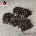 Extensões de tecelagem de cabelo curly barato de 10 polegadas - duplo