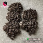 Extensiones baratas de la armadura del pelo rizado de 10 pulgadas - doble