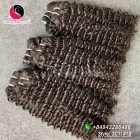 Melhor de 16 polegadas encaracolado weave do cabelo humano - single desenhada