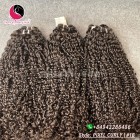 18 inch Curly Weave Hair Vietnam Hair Extensions - Single Drawn