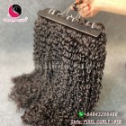 20 polegadas curly tecer cabelo - vietnam cabelo extensões único desenhado