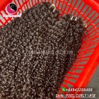 20 polegadas curly tecer cabelo - vietnam cabelo extensões único desenhado