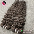 20 polegadas curly cabelo humano tecer - duplo desenhado