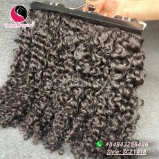 20 polegadas cachos soltos tecem cabelo - único desenhado