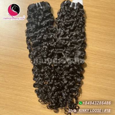 22 polegadas de tecido de cabelo encaracolado solto - duplo desenhado