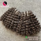 Extensões de tecido de cabelo ondulado de 12 polegadas - vapor ondulado