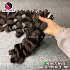 22 polegadas ondulado tecer cabelo - vapor ondulado