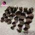 24 pulgadas de pelo ondulado tejido humano - vapor ondulado