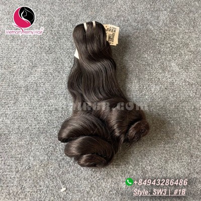 12 inch Weave Hair Extensions - Steam Wavy