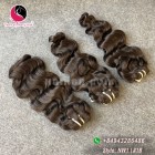 14 inch Remy Hair Weave Extensions - Steam Wavy