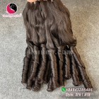 Extensões de cabelo ondulado de 24 polegadas - ondulado natural