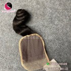 14 inches Middle Part Wavy Lace Closure 4x4