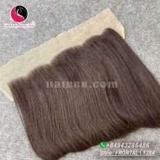 12 inches Vietnamese Hair Straight Free Part Lace Frontal