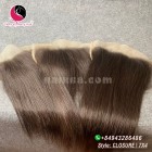 Parte livre lace encerramento 7x4 12 polegadas vietnamita cabelo liso