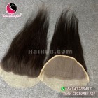 Parte livre lace encerramento 7x4 18 polegadas vietnamita cabelo liso