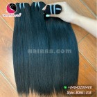 14 polegadas de cabelo humano natural weave-única reta