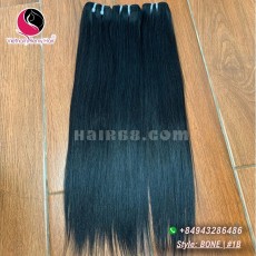 18 inch Best Natural Human Hair Weave - Single Straight