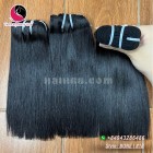 8 polegadas bom weave cabelo extensões - duplo reto