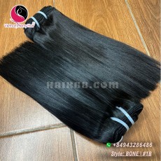 10 polegadas melhor weave cabelo extensões - duplo reto