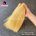 10 polegadas barato blonde weave cabelo extensões - em linha reta