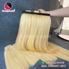 16 polegadas blonde weave cabelo extensões - em linha reta