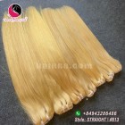 12 polegadas blonde weave cabelo reto cabelo remy